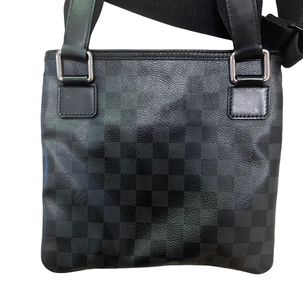 Louis Vuitton Damier Graphite Slim Crossbody Bag in Black - Picture 6 of 16